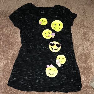 Emoji Black Top😘🖤